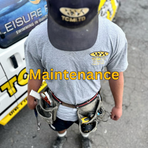 Person wearing a gray t-shirt with a logo and a tool belt, standing in front of a vehicle.